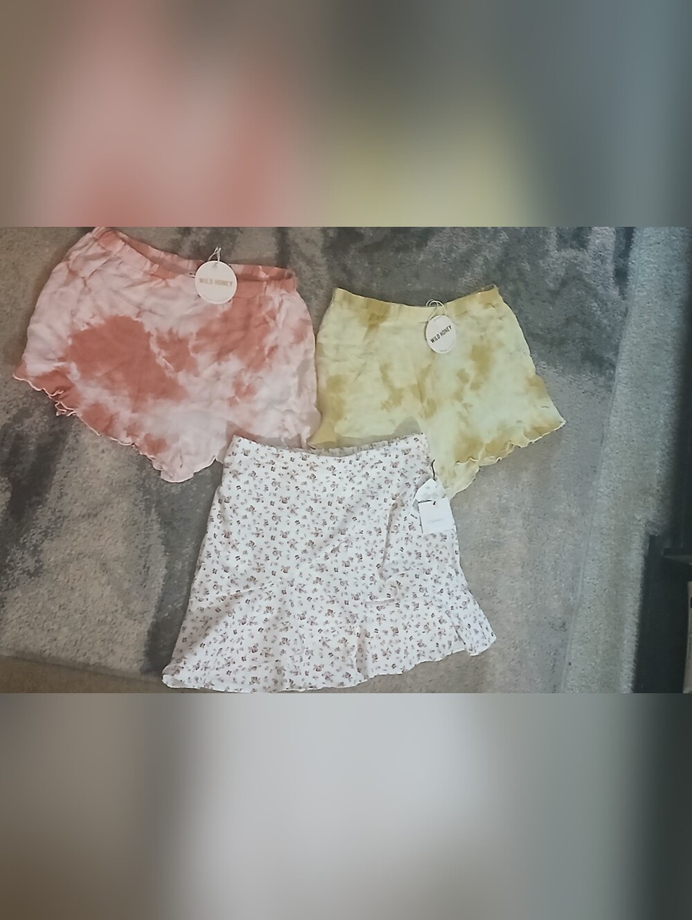 Nwt Honey Punch And Skirt Bundle Junior Med/women Small